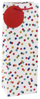 Produktbild von Clairefontaine Flaschentüte "Bunte Punkte"