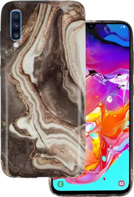 Obrázok produktu pre Silikónové puzdro Marble pre Samsung Galaxy A70 KP17781