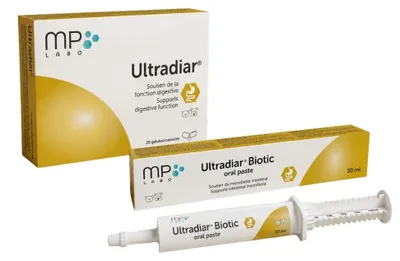 Produktbild von Pack zur Unterstützung der Verdauung und des Mikrobioms - Ultradiar + Ultradiar Biotic