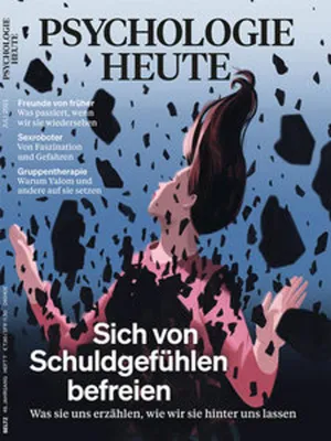 Produktbild von Psychologie Heute 7/2021: Sich von Schuldgefühlen befreien