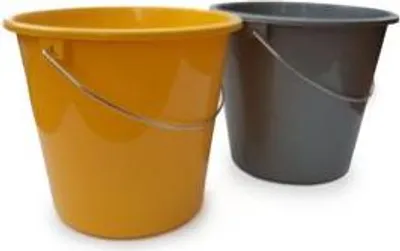 Produktbild von Eimer aus Metall 5 Liter Fassungsvermögen mit robustem Metallgriff für Farbmischungen