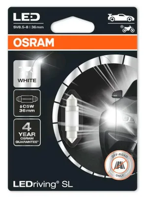 Produktbild von OSRAM LED Lampe Auto Beleuchtung SL C5W 36 mm Wei 6000 K Retrofit Licht