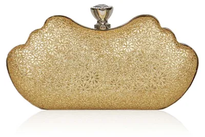 Immagine prodotto di Borsa a mano da donna Day of Saturn, con fodera imbottita, decorata con strass, ideale come pochette per matrimoni