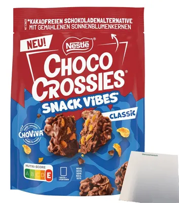 Produktbild von Nestlé Choco Crossies Classic (100g Beutel) + usy Block