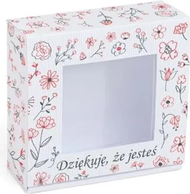 Zdjęcie produktu dla Karton wykrojnikowy KWIATY CZERWONE 150x140x55mm