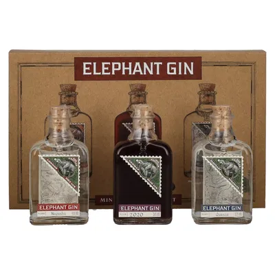 Produktbild von Gin Tasting Box Elephant  57% vol. 150ml