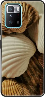 Produktbild von König Design Hülle kompatibel mit Xiaomi Poco X3 GT Kunststoff Soft Handyhülle - Handy Case Muscheln