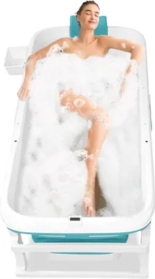 Produktbild von Famanu Faltbad Tragbare Badewanne - Faltbares Sitzbad für Erwachsene
