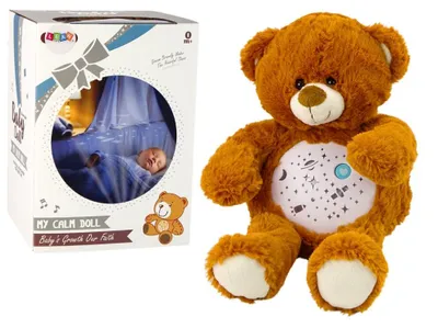 Obrázek produktu pro Plyšový medvídek na spaní zní hnědě