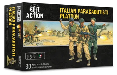 Produktbild von Bolt Action Italian Paracadutisti Platoon