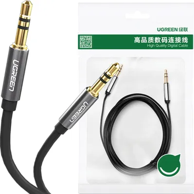 Immagine prodotto di Cavo Mini Jack 3,5Mm Aux Ugreen Av119 1M (Czarny)