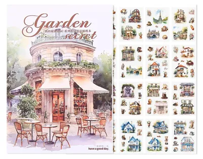 Imagen del producto de Tuinbloemen Stickers voor Scrapbooking