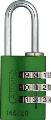Zdjęcie produktu dla ABUS 466083, Zielony, Aluminium, 25 g, 1 szt.