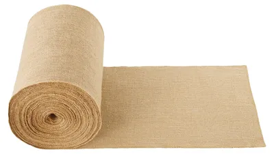 Zdjęcie produktu dla VEVOR Naturalna rolka płótna jutowego, 14" x 150 stóp i 50 x 50 o wysokiej gęstości, wszechstronna do dekoracji, rzemiosła, wesel, ogrodnictwa