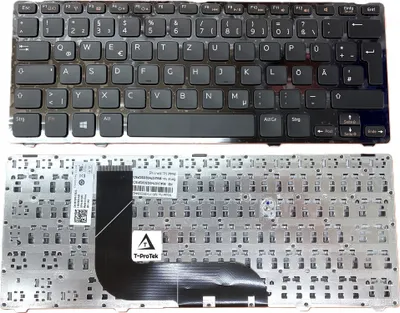 Immagine prodotto di TEDESCO - Tastiera nera compatibile per Dell Vostro 3360