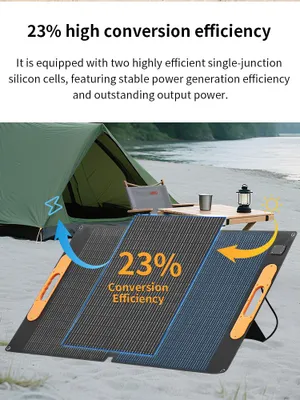 Produktbild von Solarpanel, hohe Effizienz, tragbares Design, 200W
