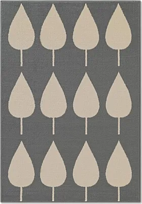 Immagine prodotto di Hanse Home Adventures Kinderteppich Lovely Leaves Blau Creme