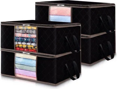 Productafbeelding van Famanu opbergboxen voor kleding, inklapbare opbergboxen - set van 4