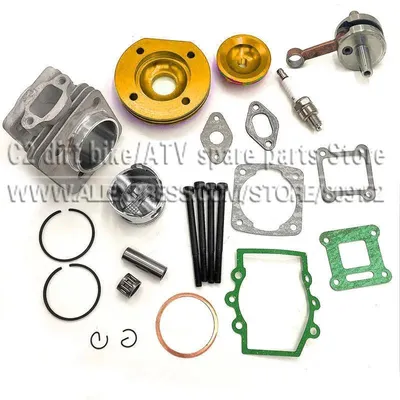 Image de Kit de cylindre moteur haute performance, vilebrequin à course complète, kit doré