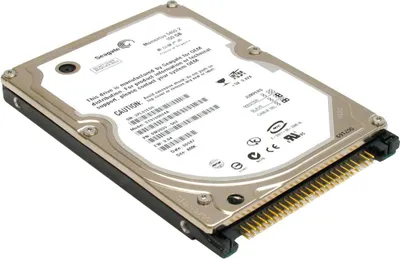 Produktbild von Festplatte, HDD, 2,5 Zoll, 100 GB, IDE/PATA, für Laptop, Seagate, Modell: ST9100822A