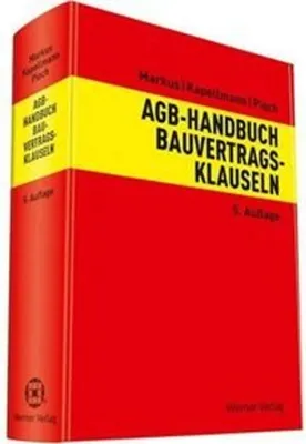 Image de AGB-Handbuch Bauvertragsklauseln