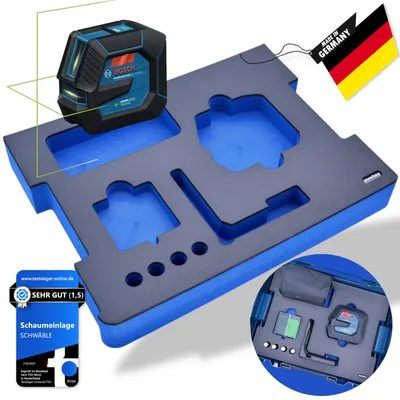 Produktbild von SCHWÄBLE Schaumeinlage Schaumstoffeinlage Bosch Akku-Linienlaser GLL20-22 G