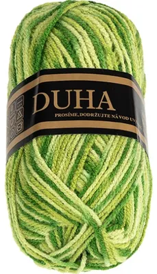 Obrázek produktu pro Příze DUHA - 50 g, 150 m - Zelená