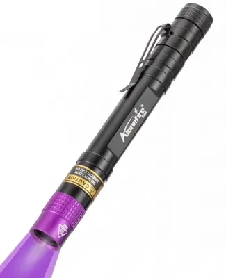 Produktbild von Mini-UV-Taschenlampe, 3W - 365nm - Tragbare Ultraviolett-Schwarzlichtlampe