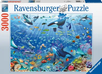Produktbild von Puzzle 3000T Bunter Unterwasserspaß