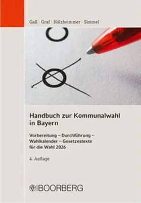 Obrázek produktu pro Handbuch zur Kommunalwahl in Bayern