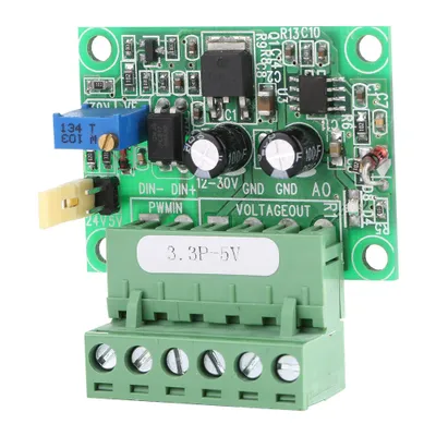 Zdjęcie produktu dla Sygnał PWM do konwertera napięcia 0-5 V Sygnał PWM do konwertera napięcia Sterownik cyfrowo-analogowy PLC Sygnał PWM do konwertera napięcia Sterownik cyfrowo-analogowy PLC