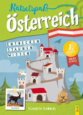 Produktbild von Rätselspaß Österreich - 1. Klasse Volksschule