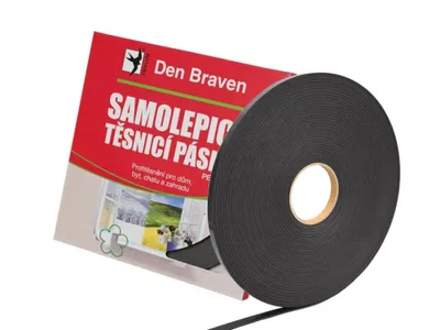 Obrázek produktu pro Samolepicí těsnicí páska - šedá, 9 x 2 mm, balení po 20 m, 4444