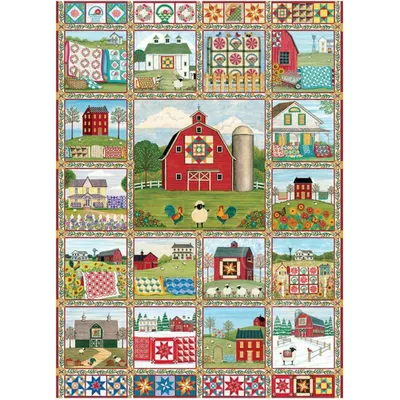 Produktbild von Cobble Hill Quilt Country, 1000 Stück(e)