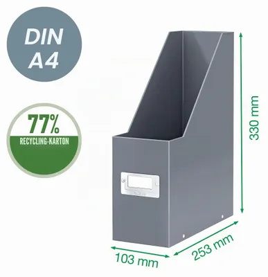 Produktbild von Leitz 60470062, Violett, Polypropylene, 103 x 253 x 330 mm