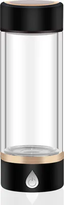 Produktbild von 420ml Tragbare wasserstoffreiche Wassergeneratorflasche Wiederaufladbare Wasserstoffflasche Glasbecher