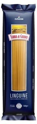 Immagine prodotto di Linguine Terra Di Grano 500g – Pasta di semola di grano duro italiano, al dente