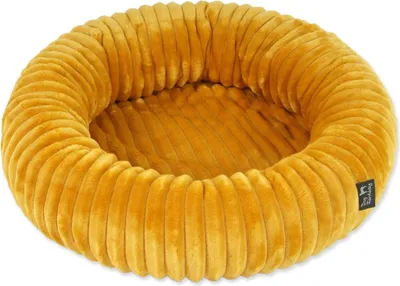 Image de Chien Fantasy Stripe rond moutarde 70cm