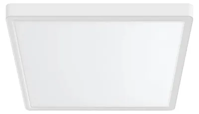 Image de Plaque lumineuse LED carrée Braytron, 30x30 cm, ultra-plate, 26W, 2100lm, réglage de la température de couleur (CCT) 3 en 1, 3000-6500K, blanc