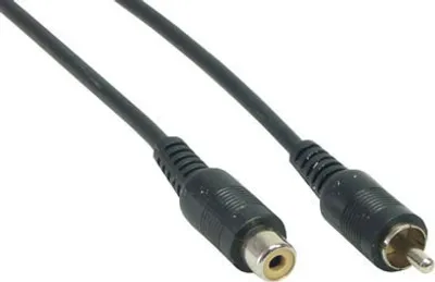Produktbild von Cinch Video Verlängerungskabel, Länge: 2,5m, Good Connections®