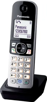 Produktbild von Panasonic KX-TGA681 Strahlungsarmes Mobilteil, Rufnummernanzeige, Freisprechfunktion, DECT