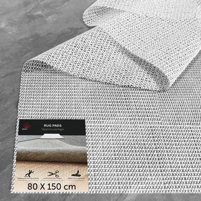 Antirutschmatte für Teppich 80x150 cm, rutschfeste Unterlage