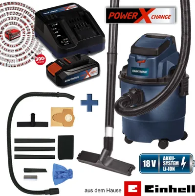 Produktbild von Akku-Nass-Trockensauger KT-NT 15 Li Kit Power X Change Inkl. Akku Und Ladegerät