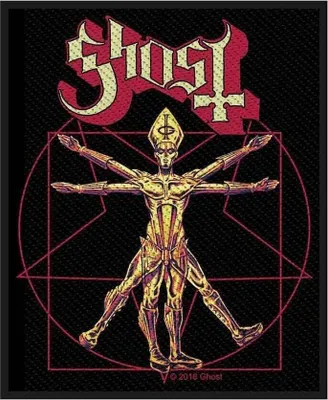 Produktbild von Ghost The Vitruvian Ghost Aufnäher
