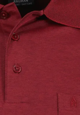 Zdjęcie produktu dla Ragman Softknit – koszulka polo z długim rękawem