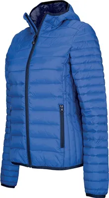 Produktbild von Kariban Damen Steppjacke Herbst Winter Jacke Parka Übergangsjacke, Größe:2XL, Farbe:Light Royal Blue