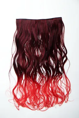 Produktbild von WIG ME UP 5 Clip-In Extension lockig Ombre Rot YZF-3180P-1/113
