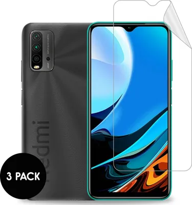 Obrázek produktu pro Xiaomi Redmi 9T Screenprotector: imoshion screen protector film 3-pack - Transparent