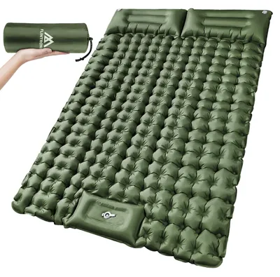 Productafbeelding van Opblaasbare Campingmatras voor 2 Personen met Voetpomp
