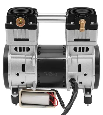 Image de Compresseur d'air - Tête de pompe 980 W - Moteur tout cuivre - 220 V 50 Hz - 0,7 MPa - 1 380 tr/min - Protection contre la surchauffe à 80 °C - Avec câble de condensateur